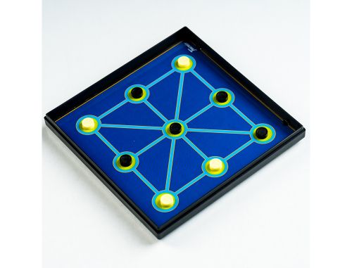 Conjuntos de mesa tres em linha magnetico 20x16,1x2,5 cm , Fournier , 43767 , 8420707328436